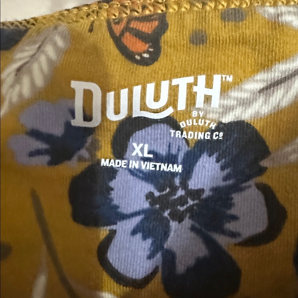 Duluth Trading Co Yellow Floral Camisole - Picture 2 of 3
